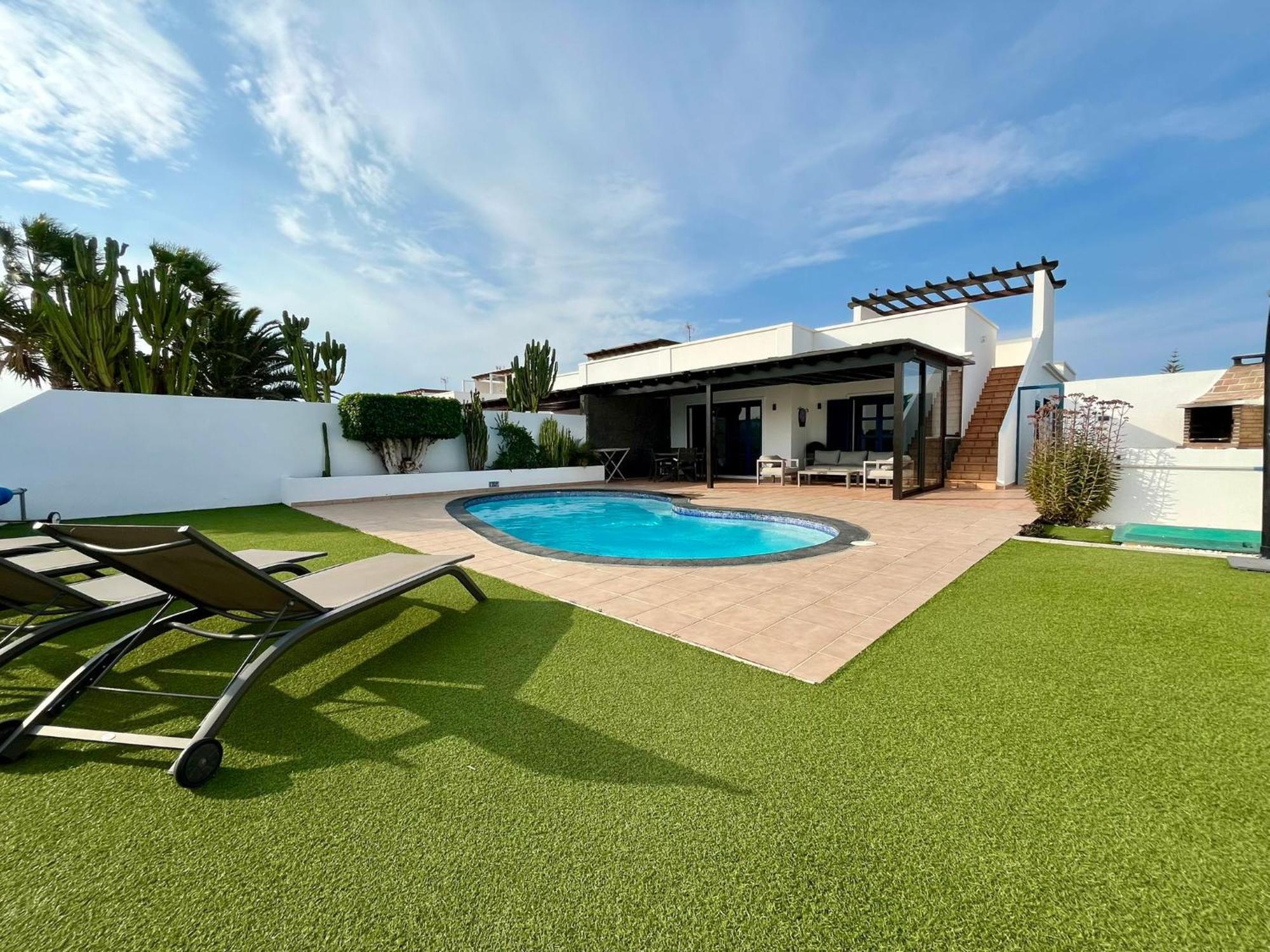 Splendid Casa Nostra, Private Pool, Wifi, Garden Villa Playa Blanca  Exterior foto
